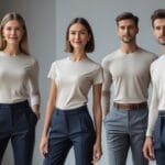 Sådan styler du langærmede t-shirts med habitbukser til enhver lejlighed