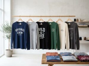 Read more about the article Guide til langærmede t-shirts med eget tryk